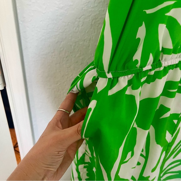 Lilly Pulitzer for Target Women's Green and White Jumpsuit Size Small - Picture 8 of 16